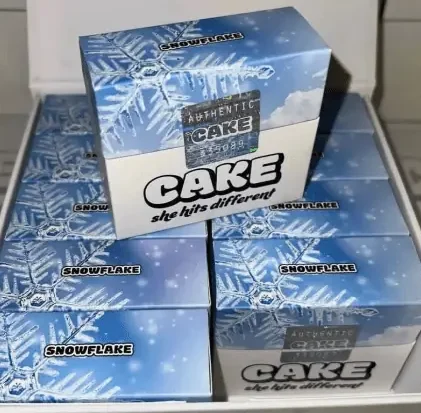 Snowflake Cake Cart